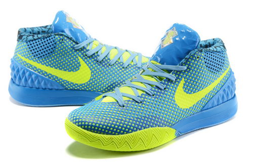 Mens Nike Kyrie 1 Blue Green Closeout